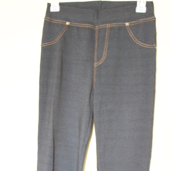 Blue Jeggings - Picture 1 of 5